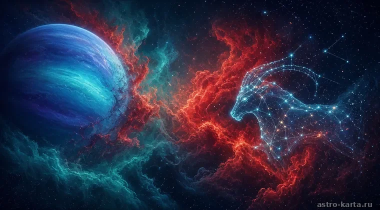Нептун в Овне — туман битв