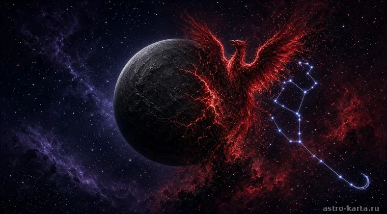Плутон в Скорпионе — космический феникс